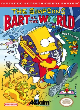 Simpsons, The - Bart vs. the World (USA) box cover front